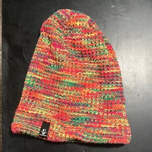 Vibrant Multicolor Women's Knit Beanie